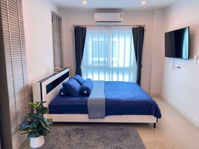 11R0377 ให้เช่าบ้านเดี่ยวสองชั้น 3ห้องนอน 2ห้องน้ำ ราคา 39,000/เดือน โซนเกาะแก้ว