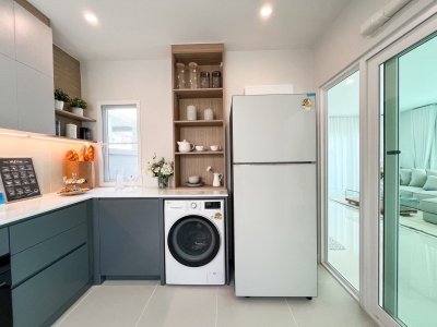 11R0380 ให้เช่าบ้านเดี่ยวสองชั้น 3ห้องนอน 2ห้องน้ำ ราคา 65,000/เดือน โซนเกาะแก้ว