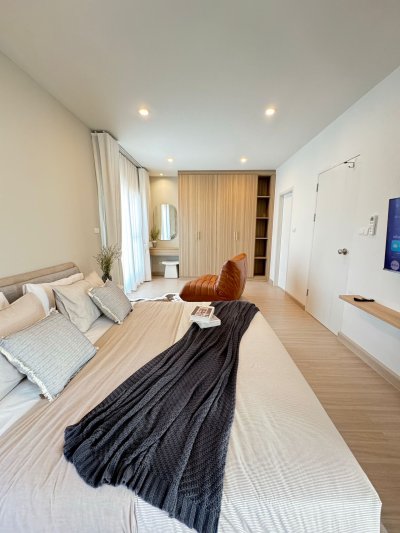 11R0380 ให้เช่าบ้านเดี่ยวสองชั้น 3ห้องนอน 2ห้องน้ำ ราคา 65,000/เดือน โซนเกาะแก้ว