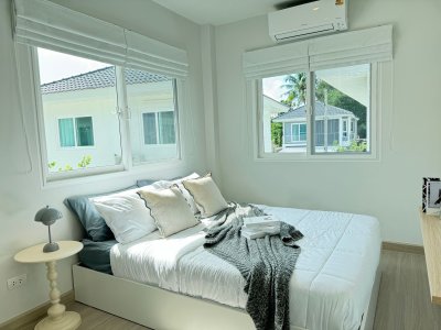 11R0380 ให้เช่าบ้านเดี่ยวสองชั้น 3ห้องนอน 2ห้องน้ำ ราคา 65,000/เดือน โซนเกาะแก้ว