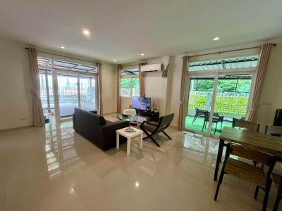 11R0384 ให้เช่าบ้านเดี่ยวสองชั้น 3 ห้องนอน 2 ห้องน้ำ ราคา 40,000/เดือน โซนเกาะแก้ว