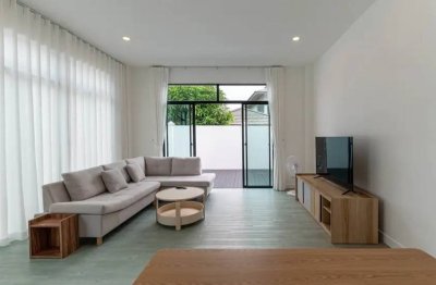 11R0385 ให้เช่าบ้านเดี่ยวสองชั้น 3 ห้องนอน 3 ห้องน้ำ ราคา 60,000/เดือน โซนเกาะแก้ว