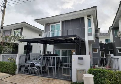 11R0386 ให้เช่าบ้านเดี่ยวสองชั้น 3ห้องนอน 2ห้องน้ำ ราคา 65,000/เดือน โซนเกาะแก้ว