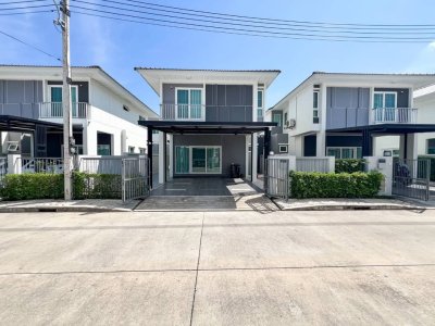 11R0408 ให้เช่าบ้านเดี่ยวสองชั้น 3 ห้องนอน 2 ห้องน้ำ ราคา 58,000/เดือน โซนเกาะแก้ว