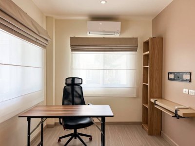 11R0408 ให้เช่าบ้านเดี่ยวสองชั้น 3 ห้องนอน 2 ห้องน้ำ ราคา 58,000/เดือน โซนเกาะแก้ว