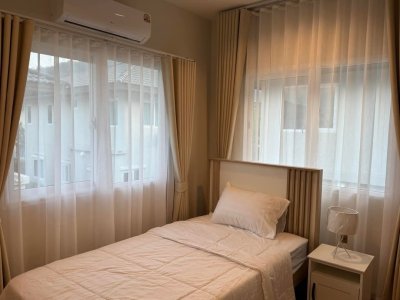 11R0411 ให้เช่าบ้านเดี่ยวสองชั้น 3 ห้องนอน 3 ห้องน้ำ ราคา 90,000/เดือน โซนเกาะแก้ว