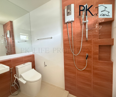 11R0425 ให้เช่าบ้านเดี่ยวสองชั้น 3 ห้องนอน 3 ห้องน้ำ ราคา 80,000/เดือน โซนเกาะแก้ว