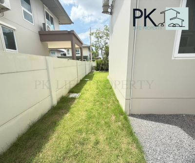 11R0425 ให้เช่าบ้านเดี่ยวสองชั้น 3 ห้องนอน 3 ห้องน้ำ ราคา 80,000/เดือน โซนเกาะแก้ว