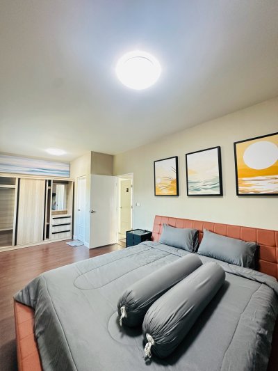 11R0430 ให้เช่าบ้านเดี่ยวสองชั้น 3 ห้องนอน 2 ห้องน้ำ ราคา 45,000/เดือน โซนเกาะแก้ว