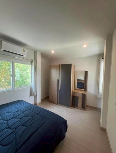 11R0450 ให้เช่าบ้านเดี่ยวสองชั้น 3 ห้องนอน 2 ห้องน้ำ ราคา 55,000/เดือน โซนเกาะแก้ว