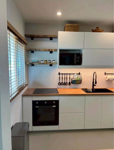 11R0450 ให้เช่าบ้านเดี่ยวสองชั้น 3 ห้องนอน 2 ห้องน้ำ ราคา 55,000/เดือน โซนเกาะแก้ว