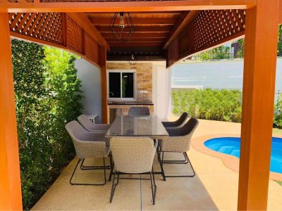 11R0458 ให้เช่า pool villa 3 ห้องนอน 3 ห้องน้ำ ราคา 80,000/เดือน โซนเกาะแก้ว