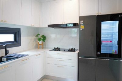 11R0460 ให้เช่าบ้านเดี่ยวสองชั้น 4 ห้องนอน 3 ห้องน้ำ ราคา 95,000/เดือน โซนเกาะแก้ว