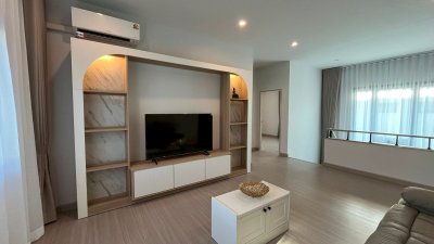 11R0474 ให้เช่าบ้านเดี่ยวสองชั้น 4 ห้องนอน 3 ห้องน้ำ ราคา 80,000/เดือน โซนเกาะแก้ว