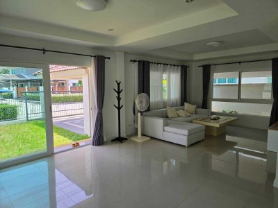 11R0493 ให้เช่าบ้านเดี่ยวสองชั้น 3 ห้องนอน 3 ห้องน้ำ ราคา 60,000/เดือน โซนเกาะแก้ว