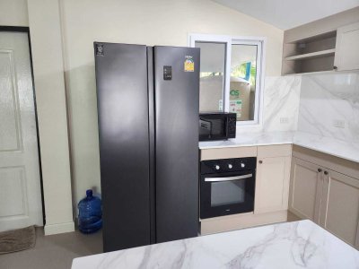 11R0493 ให้เช่าบ้านเดี่ยวสองชั้น 3 ห้องนอน 3 ห้องน้ำ ราคา 60,000/เดือน โซนเกาะแก้ว