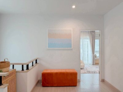 11R0494 ให้เช่าบ้านเดี่ยวสองชั้น 4 ห้องนอน 3 ห้องน้ำ ราคา 85,000/เดือน โซนเกาะแก้ว