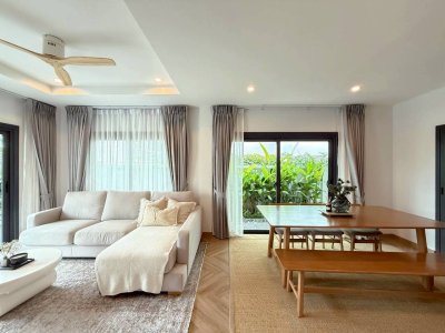 11R0494 ให้เช่าบ้านเดี่ยวสองชั้น 4 ห้องนอน 3 ห้องน้ำ ราคา 85,000/เดือน โซนเกาะแก้ว