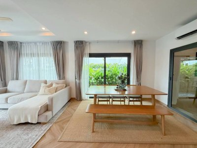 11R0494 ให้เช่าบ้านเดี่ยวสองชั้น 4 ห้องนอน 3 ห้องน้ำ ราคา 85,000/เดือน โซนเกาะแก้ว