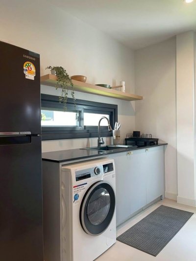 11R0495 ให้เช่าบ้านเดี่ยวสองชั้น 3 ห้องนอน 3 ห้องน้ำ ราคา 65,000/เดือน โซนเกาะแก้ว