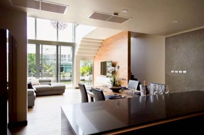 11R0498 ให้เช่าบ้านเดี่ยวสองชั้น 3 ห้องนอน 4 ห้องน้ำ ราคา 110,000/เดือน โซนเกาะแก้ว