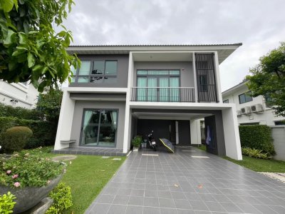 11R0503 ให้เช่าบ้านเดี่ยวสองชั้น 4 ห้องนอน 4 ห้องน้ำ ราคา 120,000/เดือน โซนเกาะแก้ว