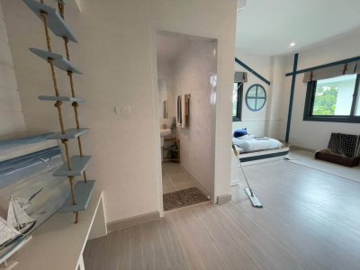 11R0503 ให้เช่าบ้านเดี่ยวสองชั้น 4 ห้องนอน 4 ห้องน้ำ ราคา 120,000/เดือน โซนเกาะแก้ว