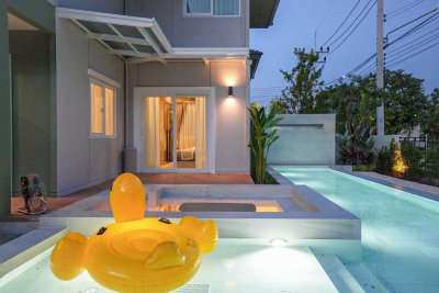11R0517 ให้เช่า pool villa 3 ห้องนอน 3 ห้องน้ำ ราคา 90,000/เดือน โซนเกาะแก้ว