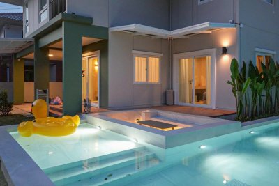 11R0517 ให้เช่า pool villa 3 ห้องนอน 3 ห้องน้ำ ราคา 90,000/เดือน โซนเกาะแก้ว