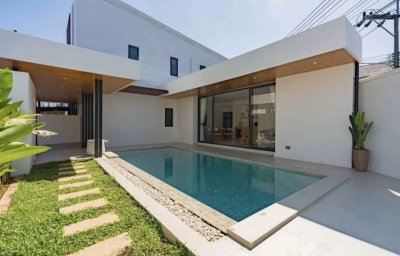 11R0518 ให้เช่า pool villa 3 ห้องนอน 2 ห้องน้ำ ราคา 85,000/เดือน โซนเกาะแก้ว
