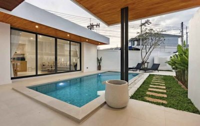 11R0518 ให้เช่า pool villa 3 ห้องนอน 2 ห้องน้ำ ราคา 85,000/เดือน โซนเกาะแก้ว