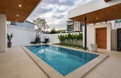 11R0518 ให้เช่า pool villa 3 ห้องนอน 2 ห้องน้ำ ราคา 85,000/เดือน โซนเกาะแก้ว