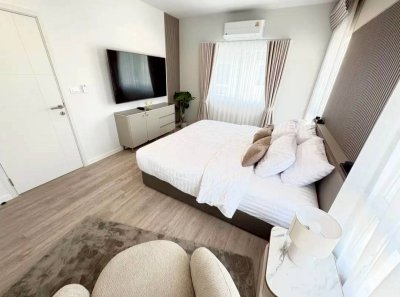 11R0519 ให้เช่าบ้านเดี่ยวสองชั้น 3 ห้องนอน 3 ห้องน้ำ ราคา 85,000/เดือน โซนเกาะแก้ว