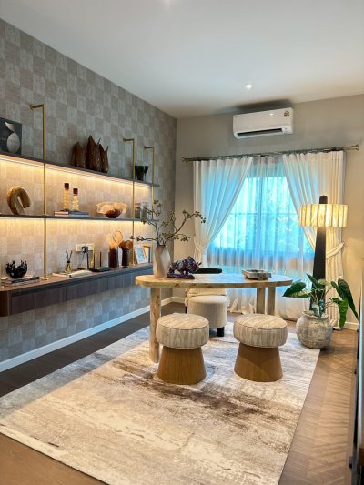 11R0520 ให้เช่าบ้านเดี่ยวสองชั้น 3 ห้องนอน 5 ห้องน้ำ ราคา 150,000/เดือน โซนเกาะแก้ว