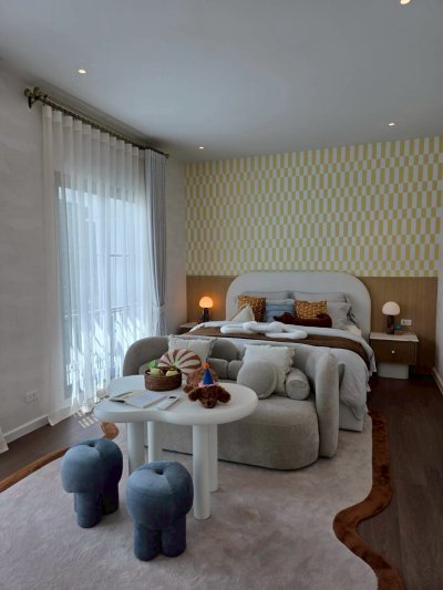 11R0520 ให้เช่าบ้านเดี่ยวสองชั้น 3 ห้องนอน 5 ห้องน้ำ ราคา 150,000/เดือน โซนเกาะแก้ว