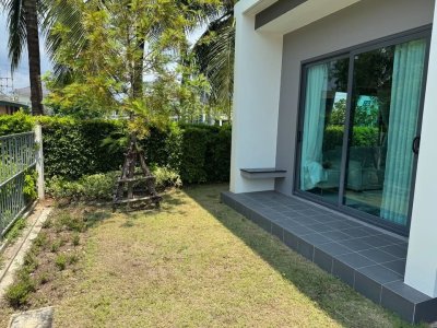 11R0522 ให้เช่าบ้านเดี่ยวสองชั้น 4 ห้องนอน 4 ห้องน้ำ ราคา 85,000/เดือน โซนเกาะแก้ว