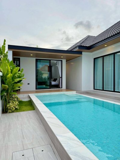 11R0523 ให้เช่า pool villa 3 ห้องนอน 3 ห้องน้ำ ราคา 90,000/เดือน โซนเกาะแก้ว