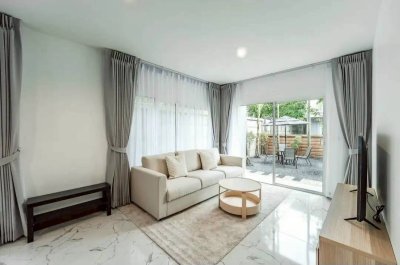 11R0524 ให้เช่าบ้านเดี่ยวสองชั้น 3 ห้องนอน 2 ห้องน้ำ ราคา 40,000/เดือน โซนเกาะแก้ว