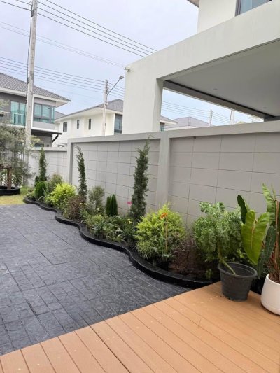 11R0525 ให้เช่าบ้านเดี่ยวสองชั้น 4 ห้องนอน 3 ห้องน้ำ ราคา 93,500/เดือน โซนเกาะแก้ว