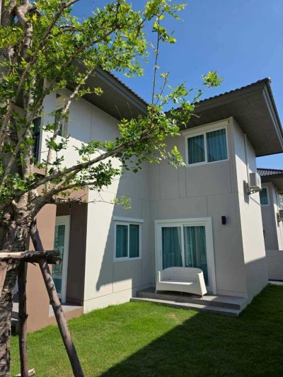 11R0540 ให้เช่าบ้านเดี่ยวสองชั้น 3 ห้องนอน 3 ห้องน้ำ ราคา 75,000/เดือน โซนเกาะแก้ว