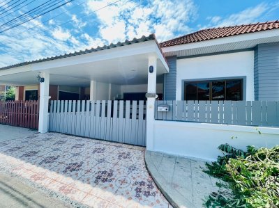 11S0066 ขายบ้านแฝดชั้นเดียว 3ห้องนอน 2ห้องน้ำ ราคา 3,490,000 บาท โซนเกาะแก้ว