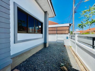 11S0066 ขายบ้านแฝดชั้นเดียว 3ห้องนอน 2ห้องน้ำ ราคา 3,490,000 บาท โซนเกาะแก้ว