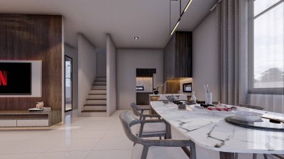 11S0070 Pool villa  for sale  14,900,000 These pool villa will offer over 70 sq.w  3 bedroom 3 bathroomThis is contemporary villa located in Kohkeaw .