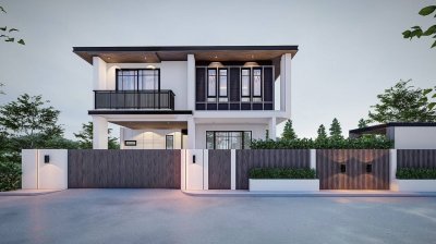 11S0070 Pool villa  for sale  14,900,000 These pool villa will offer over 70 sq.w  3 bedroom 3 bathroomThis is contemporary villa located in Kohkeaw .