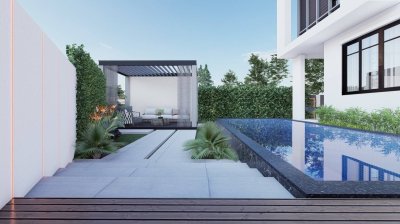 11S0070 Pool villa  for sale  14,900,000 These pool villa will offer over 70 sq.w  3 bedroom 3 bathroomThis is contemporary villa located in Kohkeaw .