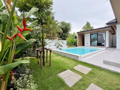 11S0133 Pool villa for sale 11,900,000 baht 3 bedroom 3 bathroom at kohkaew