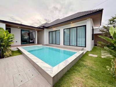 11S0133 Pool villa for sale 11,900,000 baht 3 bedroom 3 bathroom at kohkaew
