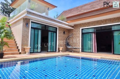 12R0079 Pool villa for rent 3bedroom 3bathroom 55,000/month at thalang