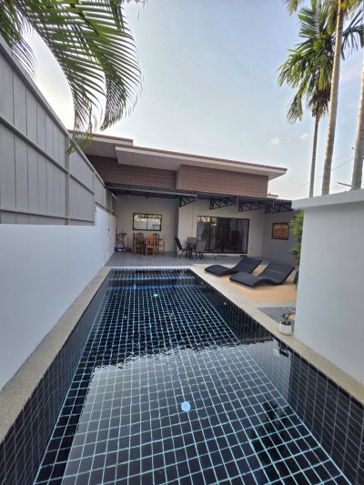 12R0097 Pool villa for rent 3 bedroom 2 bathroom 55,000/month at thalang
