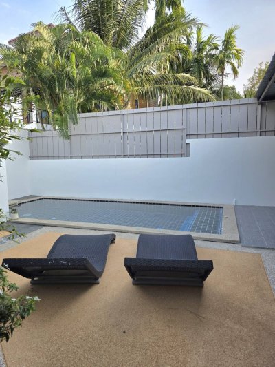 12R0097 Pool villa for rent 3 bedroom 2 bathroom 55,000/month at thalang